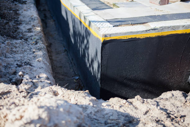 SJ Waterproofing Pros completing home waterproofing near Fairland, IN